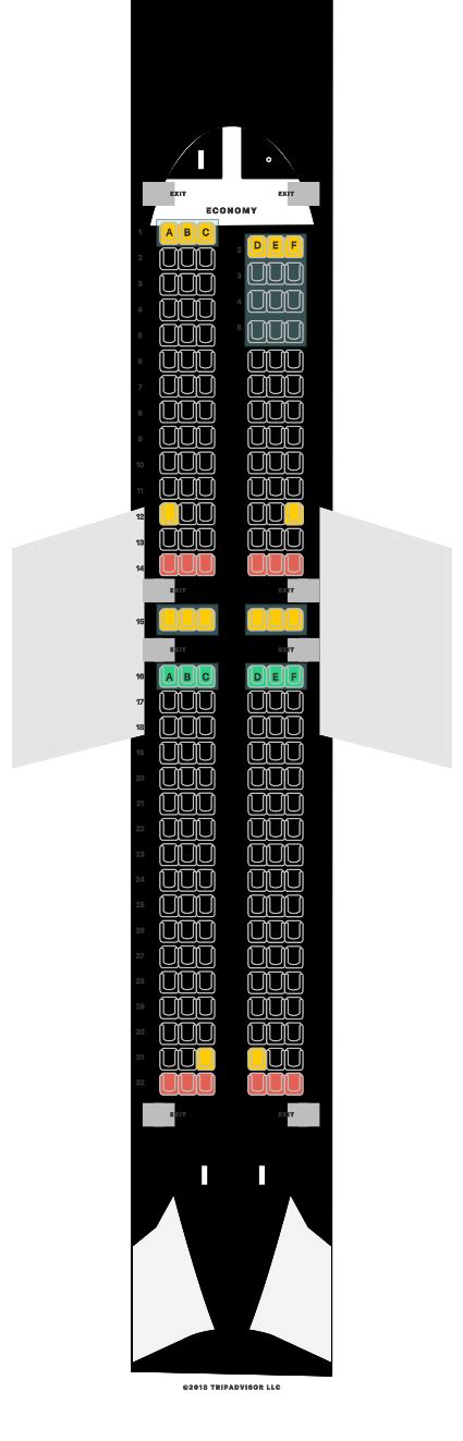 sunwing boeing 737 seating plan.